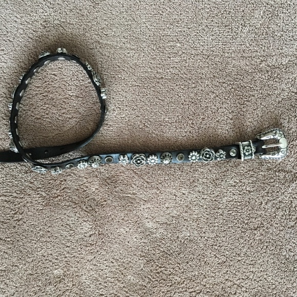 CAMPOMAGGI leather bracelet BLACK NEW - Picture 4 of 5